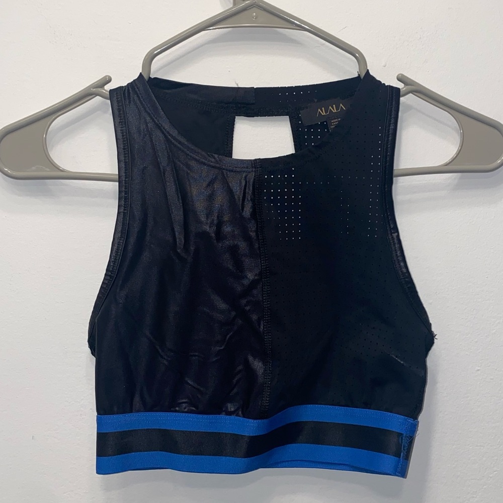 🟣 ALALA - Black and Blue Workout Set - Picture 5 of 16
